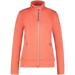 Sweter Damski Luhta Ebbo. Czerwone swetry Luhta, bez wzorów, z materiału, sportowe, bez ramiączek. Za 399.00 zł.