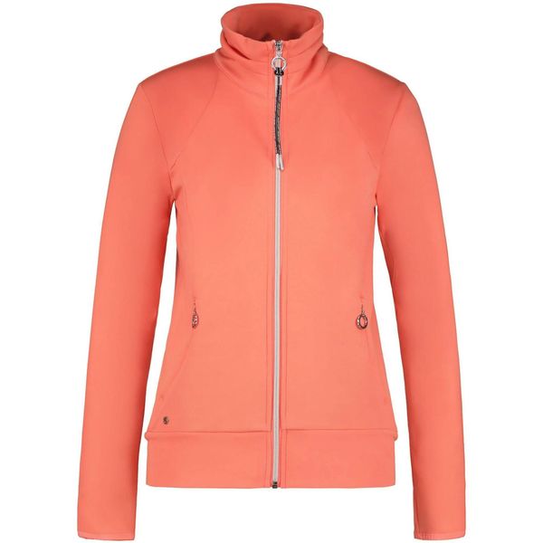 Sweter Damski Luhta Ebbo. Czerwone swetry Luhta, bez wzorów, z materiału, sportowe, bez ramiączek. Za 399.00 zł.