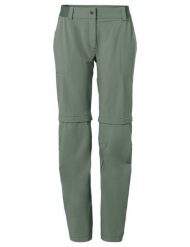 Spodnie damskie Farley Stretch ZO Pants II. Zielone spodnie narciarskie Vaude, bez wzorów, z materiału, narciarskie. Za 559.00 zł.