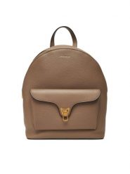 Coccinelle Plecak TFK Coccinelle Beat Grneratio E1 TFK 14 02 01 Beżowy. Brązowe plecaki Coccinelle, bez wzorów, ze skóry, bez dodatków. Za 1,239.00 zł.