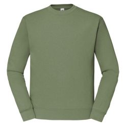 Klasyczna Bluza Rozpinana Unisex Dla Dorosłych. Zielone bluzy fruit of the loom, l, bez wzorów, z bawełny, klasyczne, bez ramiączek, z kapturem. Za 137.99 zł.