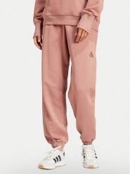 Adidas Spodnie dresowe ALL SZN French Terry JD4721 Różowy Loose Fit. Czerwone spodnie dresowe adidas, bez wzorów, z bawełny. Za 159.99 zł.