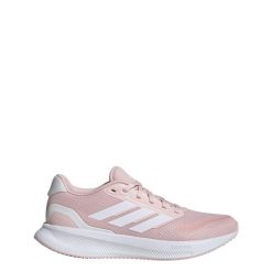 Buty do biegania adidas Runfalcon 5. Białe buty do biegania adidas, bez wzorów, bez zapięcia, do biegania. Za 220.99 zł.