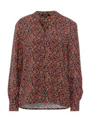 More & More Bluzka w kolorze czarno-czerwonym rozmiar: 40. Czarne bluzki More & More, bez wzorów, z wiskozy, bez kołnierzyka, bez ramiączek. Za 69.58 zł.