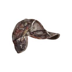 Czapka myśliwska polarowa ACTIKAM-B camo. Czapki z daszkiem marki TRIBORD. Za 39.99 zł.