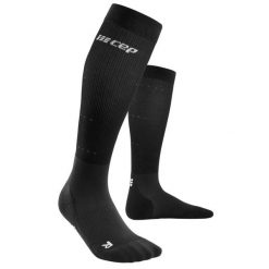 Skarpety kompresyjne damskie regeneracyjne CEP Infrared Recovery wysokie. Czarne skarpetki CEP, bez wzorów. Za 189.00 zł.