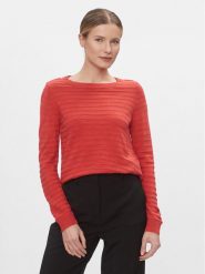 ONLY Sweter Cata 15310268 Różowy Regular Fit. Czerwone swetry ONLY, s, bez wzorów, z syntetyku, bez ramiączek. Za 59.99 zł.
