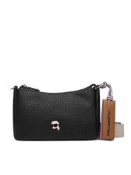 KARL LAGERFELD Torebka A4W30004 Czarny. Czarne listonoszki KARL LAGERFELD, bez wzorów, ze skóry, bez dodatków. Za 679.99 zł.