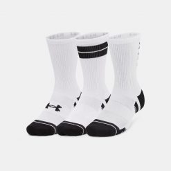 Skarpety sportowe Under Armour Performance Tech długie (3-PAK). Białe skarpetki Under Armour, bez wzorów. Za 65.04 zł.