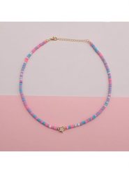 Heliophilia Naszyjnik z elementem ozdobnym - dł. 42 cm rozmiar: onesize. Żółte naszyjniki Heliophilia, z materiału, z cyrkonią, metalowe. Za 34.99 zł.