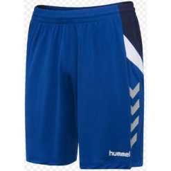 Hummel Move Tech Poly Szorty Dziecięce - Komfort i Styl. Niebieskie szorty Hummel, bez wzorów, sportowe. Za 160.99 zł.
