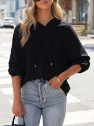 LA Angels Bluza w kolorze czarnym rozmiar: S. Czarne bluzy LA Angels, s, bez wzorów, bez ramiączek, z kapturem. Za 156.98 zł.