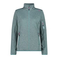 Bluza damska turystyczna CMP 30H5866. Zielone bluzy CMP, xs, bez wzorów, sportowe, bez ramiączek, bez kaptura. Za 260.25 zł.