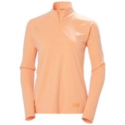 Bluza damska z zamkiem 1/2 Helly Hansen Tyri. Brązowe bluzy bez kaptura Helly Hansen, bez wzorów, bez kaptura. Za 395.00 zł.