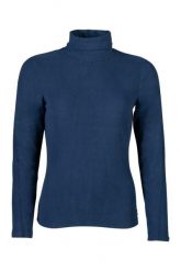 Damski sweter z golfem HKM Eva. Niebieskie swetry HKM, l, bez wzorów, z elastanu, bez ramiączek. Za 226.00 zł.