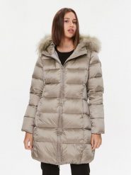 Bomboogie Kurtka puchowa CW 093P T DLC3 Beżowy Regular Fit. Brązowe kurtki Bomboogie, bez wzorów, z puchu, bez kaptura. Za 1,949.00 zł.