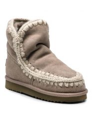 Mou Śniegowce Eskimo18 00000288 Beżowy. Brązowe śniegowce Mou, bez wzorów, ze skóry, bez zapięcia. Za 979.99 zł.