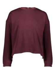 Sublevel Bluza w kolorze bordowym rozmiar: XL. Czerwone bluzy Sublevel, xl, bez wzorów, bez ramiączek, bez kaptura. Za 48.39 zł.
