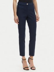 Rinascimento Spodnie materiałowe CFC0128650003 Granatowy Regular Fit. Niebieskie spodnie materiałowe Rinascimento, bez wzorów, z materiału. Za 399.99 zł.