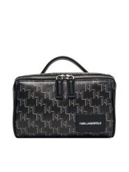 KARL LAGERFELD Kosmetyczka A3W32027 Czarny. Czarne torebki klasyczne KARL LAGERFELD, bez wzorów, ze skóry, bez dodatków. Za 449.99 zł.