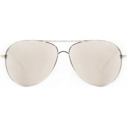 Srebrne Okulary Gleams. Okulary przeciwsłoneczne marki Born2be. Za 39.99 zł.
