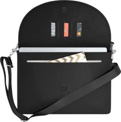 Torba na laptopa Stackers Slim 38 x 26,5cm czarna. Czarne torby na laptopa Stackers, bez wzorów. Za 319.00 zł.