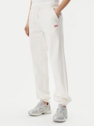 Tommy Jeans Spodnie dresowe Script DW0DW20670 Écru Relaxed Fit. Spodnie dresowe Tommy Jeans, bez wzorów, z bawełny. Za 259.99 zł.