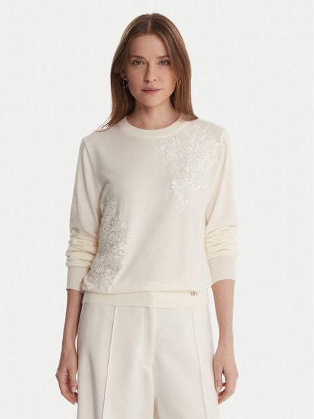 Artigli Sweter ACMA002801 Écru Regular Fit. Swetry Artigli, s, bez wzorów, z syntetyku, bez ramiączek. Za 289.99 zł.