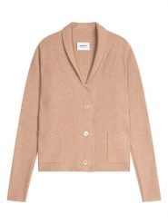 Perfect Cashmere Kaszmirowy kardigan "Mila" w kolorze karmelowym rozmiar: S. Brązowe swetry Perfect Cashmere, s, bez wzorów, z kaszmiru, bez ramiączek. Za 761.45 zł.