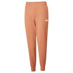 Puma Spodnie Ess Closed 84720646. Brązowe spodnie dresowe Puma, bez wzorów, z dresówki. Za 123.99 zł.