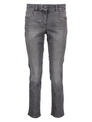 Gerry Weber Dżinsy - Slim fit - w kolorze szarym rozmiar: 40. Szare jeansy Gerry Weber, z aplikacjami, ze skóry. Za 158.10 zł.