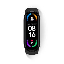 Xiaomi Mi Band 6 NFC. Czarne smartbandy XIAOMI. W wyprzedaży za 219.00 zł.
