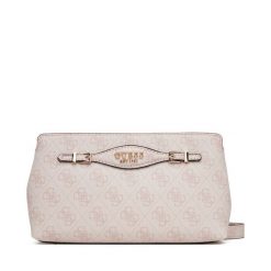 Torebka Guess. Czerwone listonoszki Guess, z aplikacjami, bez dodatków. Za 549.99 zł.