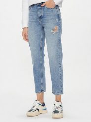 Tommy Hilfiger Jeansy Classic WW0WW39626 Niebieski Straight Fit. Niebieskie jeansy Tommy Hilfiger, bez wzorów, z bawełny. Za 749.99 zł.