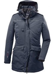 Killtec Parka funkcyjna "Ostfold" w kolorze granatowym rozmiar: 42. Niebieskie płaszcze Killtec, m, bez wzorów, bez kaptura. Za 281.76 zł.