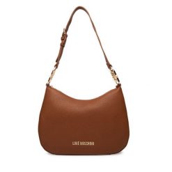 Torebka LOVE MOSCHINO. Brązowe torebki klasyczne Love Moschino, bez wzorów, klasyczne, bez dodatków. Za 939.99 zł.