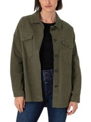 Timezone Kurtka koszulowa w kolorze khaki rozmiar: L. Brązowe kurtki Timezone, l, bez wzorów, bez kaptura. Za 100.45 zł.