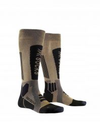 Skarpety X-Socks HeliXX GOLD 4.0 S001. Brązowe skarpetki X-Socks, bez wzorów. Za 259.99 zł.