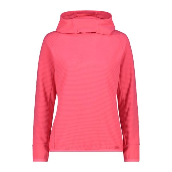 Bluza damska z kapturem CMP. Czerwone bielizna termoaktywna damska CMP, bez wzorów, z materiału, z kapturem, narciarskie. Za 285.70 zł.