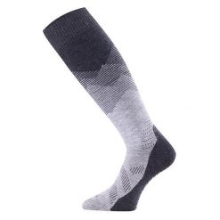 Skarpety narciarskie uniseks Lasting FWM 816 Merino 85%. Szare skarpetki LASTING, bez wzorów, z wełny. W wyprzedaży za 139.90 zł.