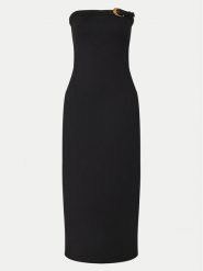 STAUD Sukienka wieczorowa Beekman 24F2142PT Czarny Slim Fit. Czarne sukienki STAUD, m, bez wzorów, z wiskozy, wizytowe, bez kołnierzyka, bez ramiączek. Za 1,019.00 zł.