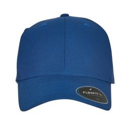 Czapka Z Daszkiem NU. Szare czapki z daszkiem FLEXFIT, bez wzorów. Za 119.99 zł.