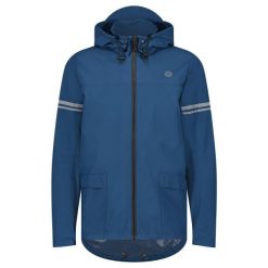 Kurtka wodoodporna Agu Original Essential. Niebieskie kurtki AGU, m, bez wzorów, z materiału, bez kaptura. Za 355.60 zł.