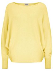 Sublevel Sweter w kolorze żółtym rozmiar: S/M. Żółte swetry Sublevel, m, bez wzorów, ze splotem, bez ramiączek. Za 86.99 zł.