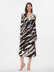 Weekend Max Mara Sukienka codzienna Staffa 2415621061 Czarny Regular Fit. Czarne sukienki Weekend Max Mara, na co dzień, m, bez wzorów, z wiskozy, bez kołnierzyka, bez ramiączek, proste. Za 539.99 zł.