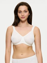 Triumph Biustonosz z fiszbiną Lovely Minimizer 10166834 Biały. Białe biustonosze Triumph, bez wzorów, z syntetyku. Za 91.70 zł.