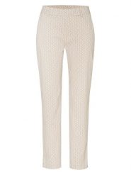 Toni Spodnie materiałowe w kolorze kremowym rozmiar: W46. Brązowe spodnie materiałowe Toni, bez wzorów, z materiału. Za 173.99 zł.