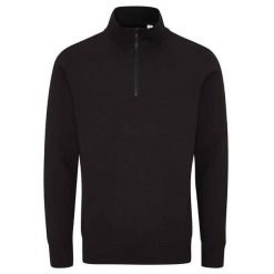 Bluza Rozpinana Unisex Dla Dorosłych. Czarne bluzy MANTIS, bez wzorów, bez ramiączek, bez kaptura. Za 183.99 zł.