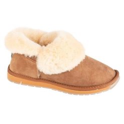 Buty Emu Australia Platinum Mintaro WP11850-CHES brązowe. Brązowe botki bez wzorów, z gumy, bez obcasa, bez zapięcia. Za 613.82 zł.