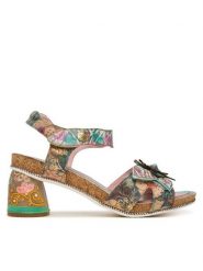 Laura Vita Sandały Framboiseo 33 Kolorowy. Sandały LAURA VITA, bez wzorów, ze skóry, bez obcasa, na słupku, bez zapięcia. Za 439.99 zł.